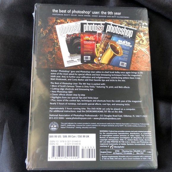 NWT The Best of Photoshop User: The 9th Year DVD - Picture 2 of 9